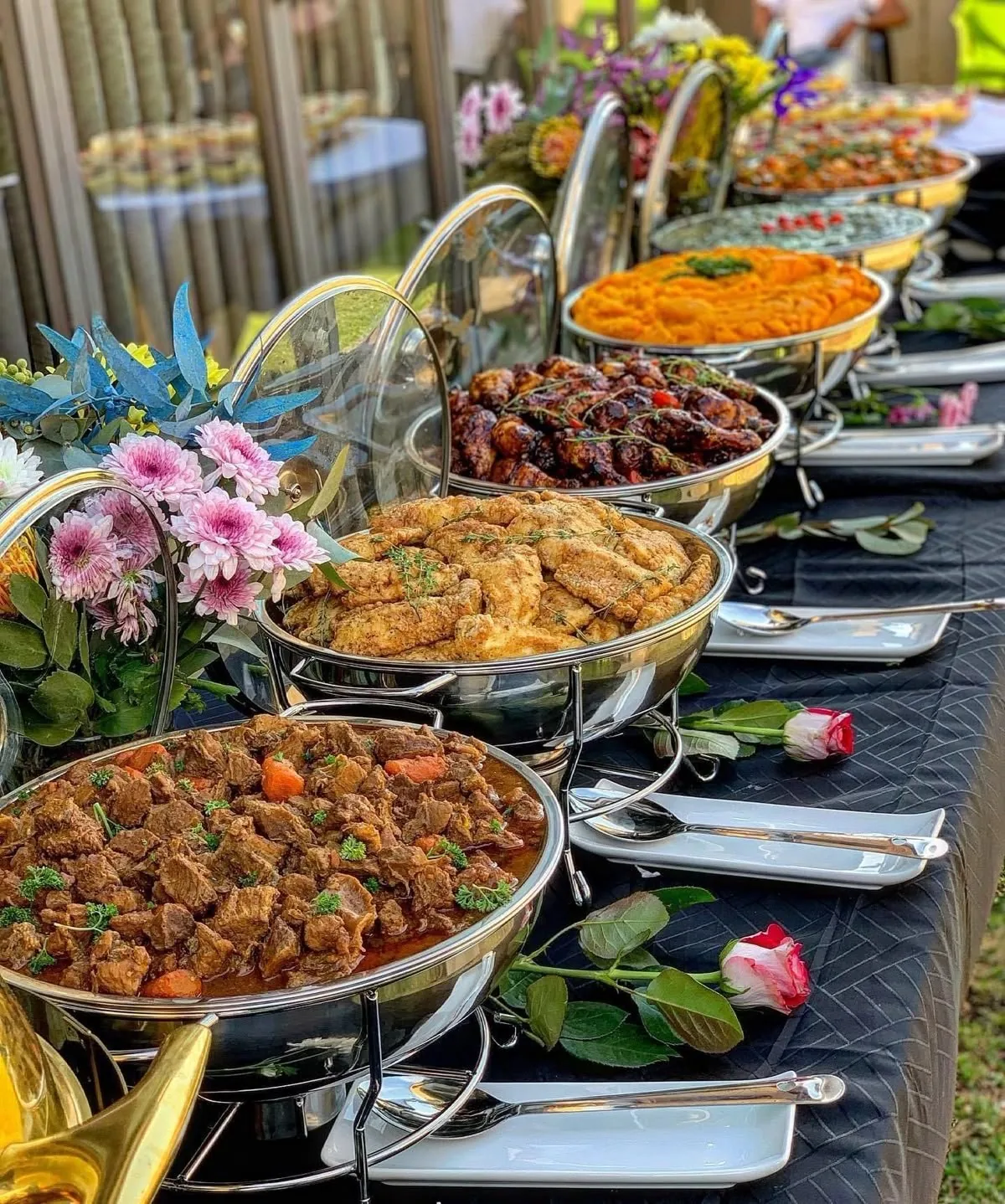Luxury wedding catering Houston